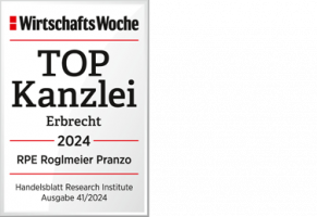 Top Kanzlei im Erbrecht laut WirtschaftsWoche 2024